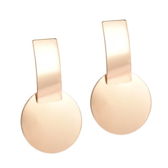 Earrings Women Circle Bohemian Hoop Drop Cute Trendy Jewelry Elegant - Picture 4 of 8